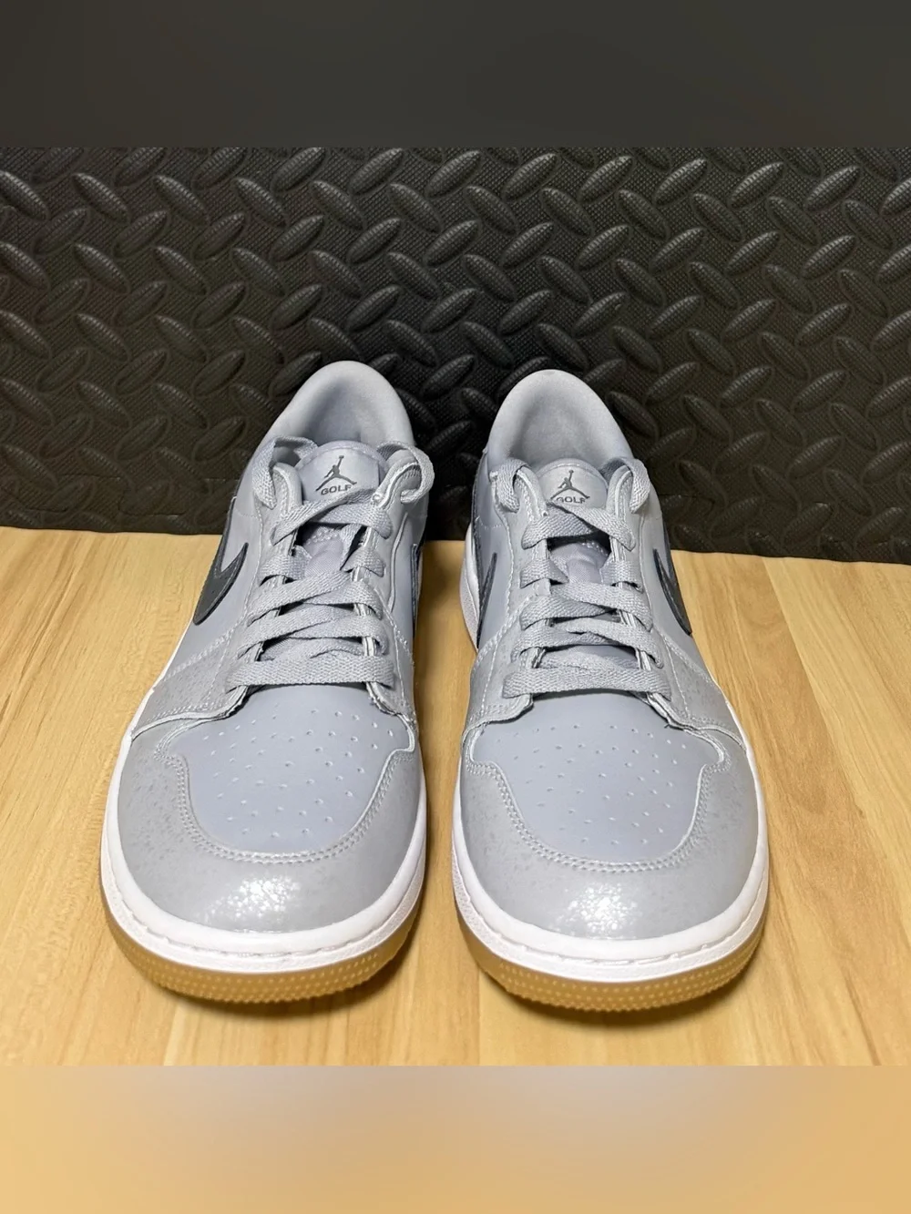 Nike Air Jordan 1 Low G Golf Shoes Wolf Grey Gum DD9315-006 Mens Size 9.5